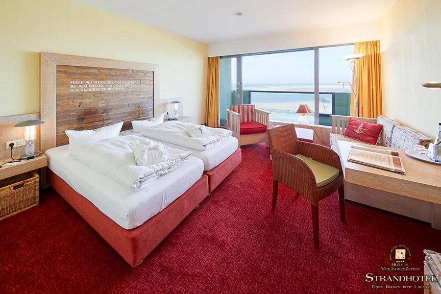Strandhotel Vierjahreszeiten Borkum Exterior foto